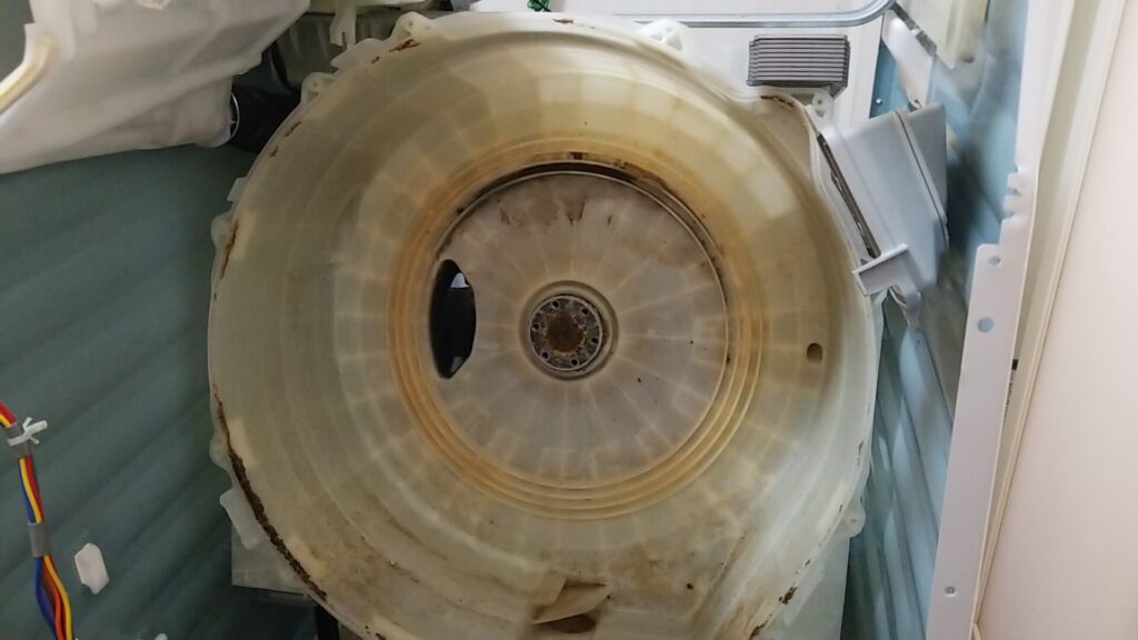 東海市パナソニックドラム洗濯機分解洗浄同時乾燥清掃